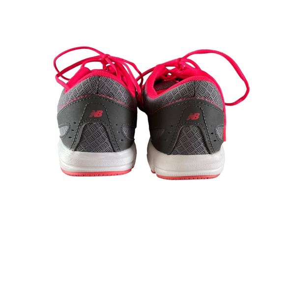 New Balance 550 v 3 Neon Flamingo and Gray Sneaker worn once - Picture 2 of 6